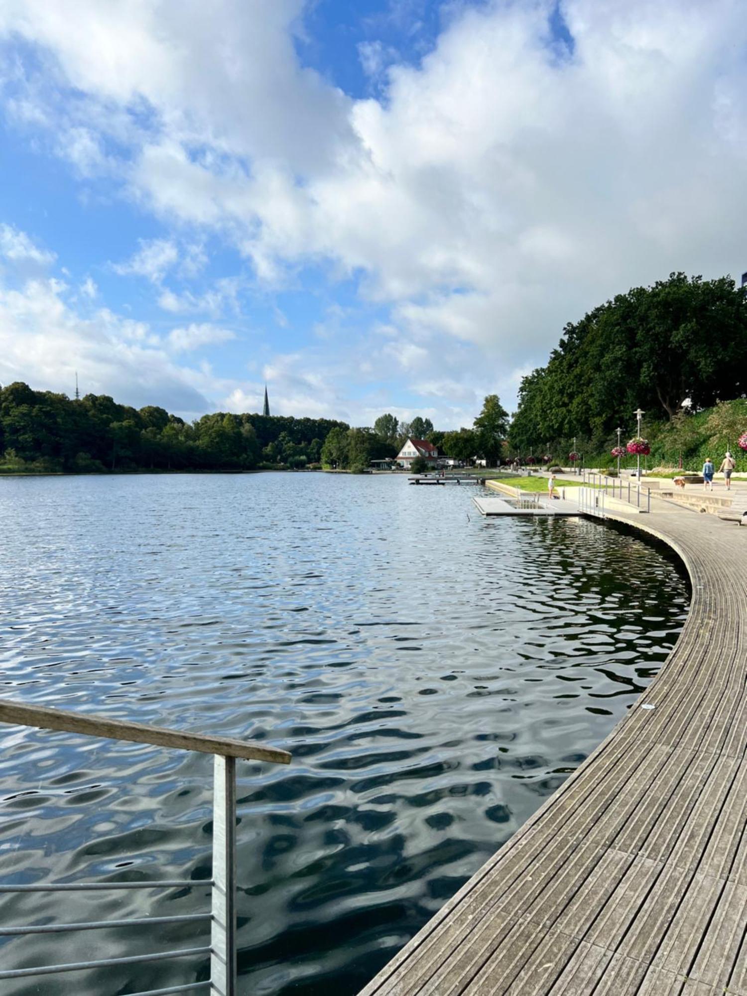 Panoramablick Ueber Den See Bad Segeberg Exterior photo